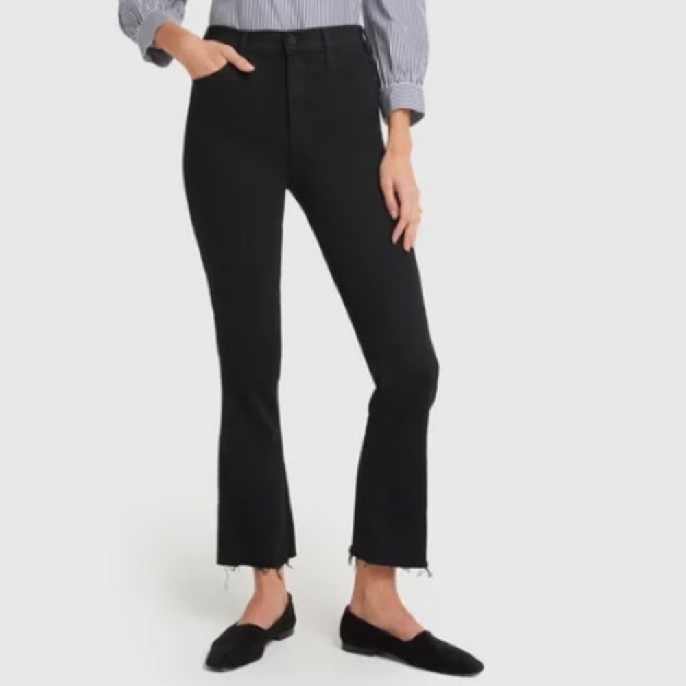 Mother denim Hustler Ankle Fray size 27